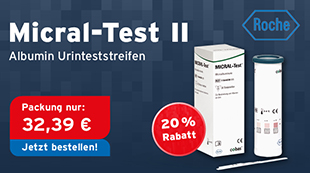 micral - test, albumin im harn,